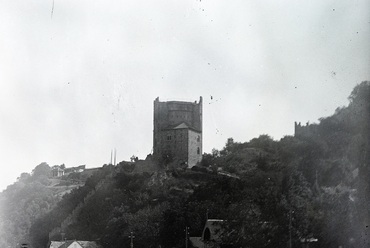 A Salamon-torony faszerkezetes kiegészítése 1927-ben készült el,  Forrás: Fortepan, Adományozó: Major Lajos