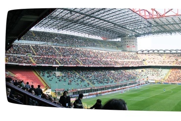 San Siro Stadion, Milánó. Forrás: Wikimedia Commons