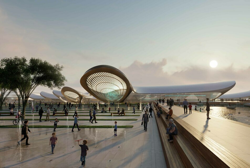 A ZHA bemutatta terveit az odesszai Expo 2030 helyszínére