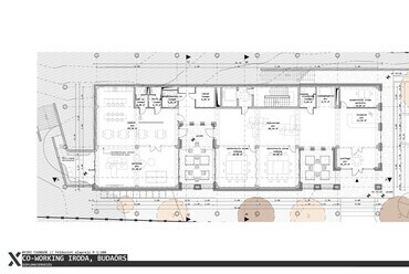Co-working iroda, Budaörs – Nyiri Csongor diplomamunkája
