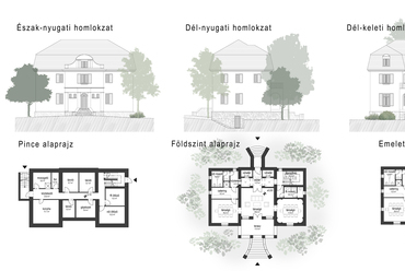 Kúria – Az ALFATERV kiemelt megvételt nyert pályaműve az MCC révfülöpi pályázatán.