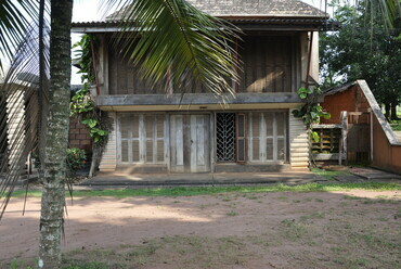 Demas Nwoko: Privát villa, Idumuje Ugboko, 1976. Forrás: La Biennale di Venezia