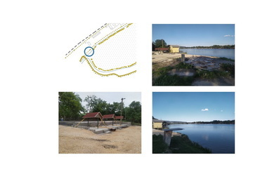 Kilátó, vendégház és közösségi tér a tatabényai Erőmű-tó partján – Horváth Erzsébet diplomamunkája