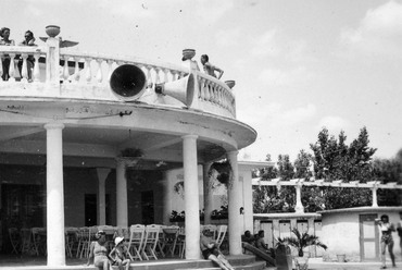 Balatonalmádi, fövenyfürdő, strand, 1940 / Forrás: Fortepan 11436, Gyöngyi