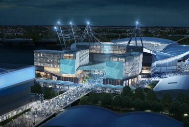 A stadion bővítési terve, 2023. Forrás: Manchester City FC