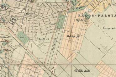 1903-as térkép a területről. 