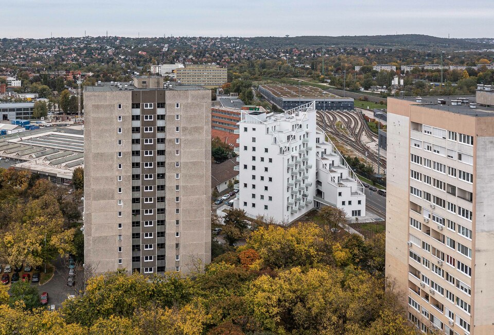 Trendo11 – lakóépület Budapesten – tervező: LAB5 architects – fotó: Palkó György