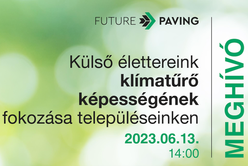 Future Paving nemzetközi konferencia 