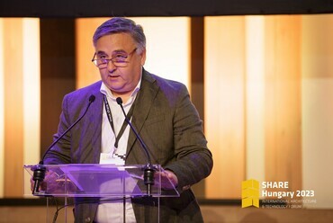 Florin Mindirigiu, a SHARE Magyarország 2023 rendezvényigazgatója – forrás: SHARE Architects