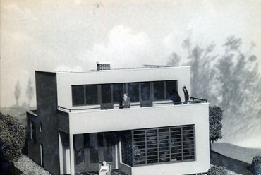 Preisich Gábor, Balatonföldvár, nyaraló épület (belsőépítészet: Révész Zoltán) felvétel: 1937 / Fortepan 157962, Preisich család