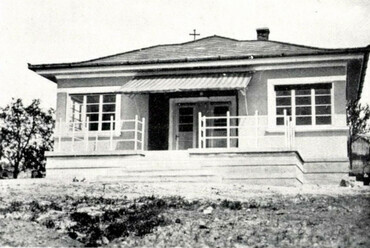 Balatonkenese, nyaraló, tervező: ifj. Takács János / Forrás: Tér és Forma 8 (1935) 3.
