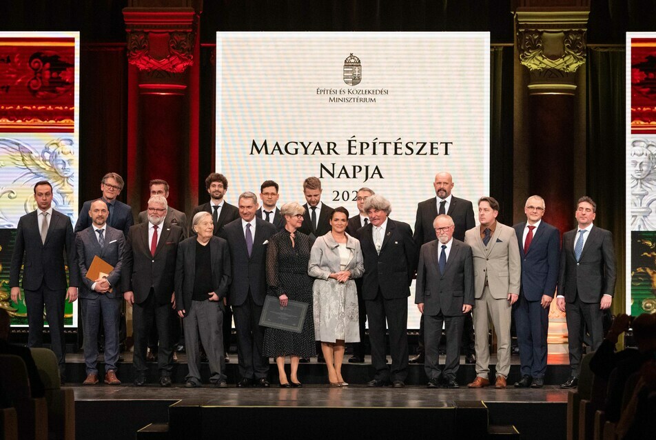 Először adták át a Kós Károly-életműdíjat, az idei állami építészeti díjakat is kiosztották