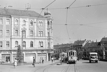 Fő tér, 1963. Forrás: Fortepan / Szánthó Zoltán
