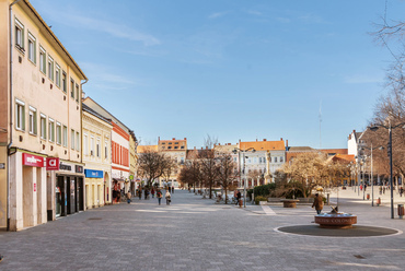 A szombathelyi Fő tér és környéke ma. Fotó: Gulyás Attila

