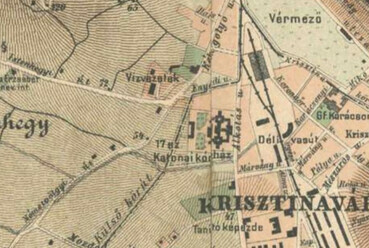 1903-as térkép a területről.
