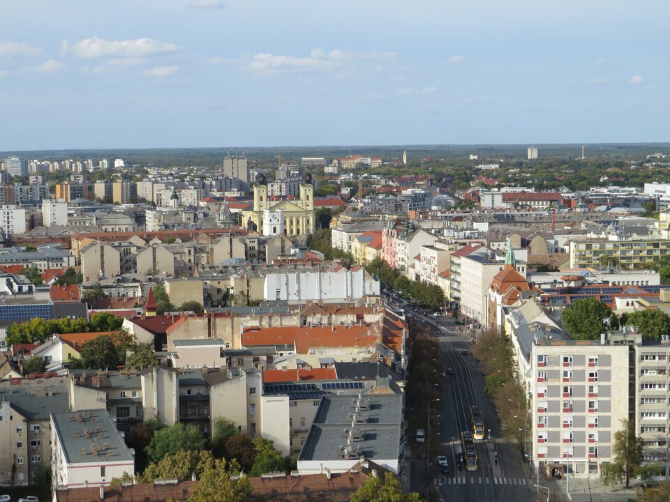 Debrecen látképe
