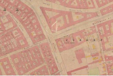 1872-es térkép a területről. Forrás: Arcanum
