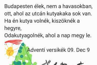 Zöldi Anna: Adventi versike, 2023.
