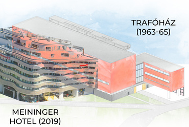 Trafóépület. HAB kávézó és bár. Kovalik Viktória diplomaterve. 2024
