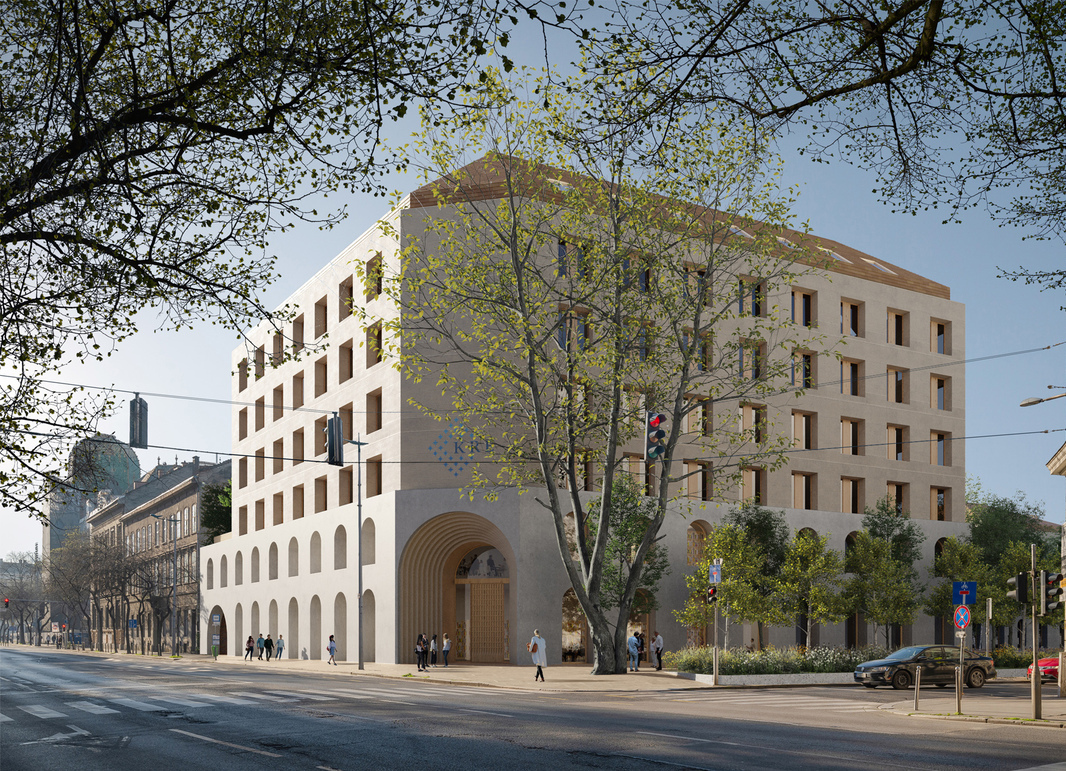 A CAN Architects  II. díjas terve – Károli Gáspár Református Egyetem új épületegyüttese tervpályázat