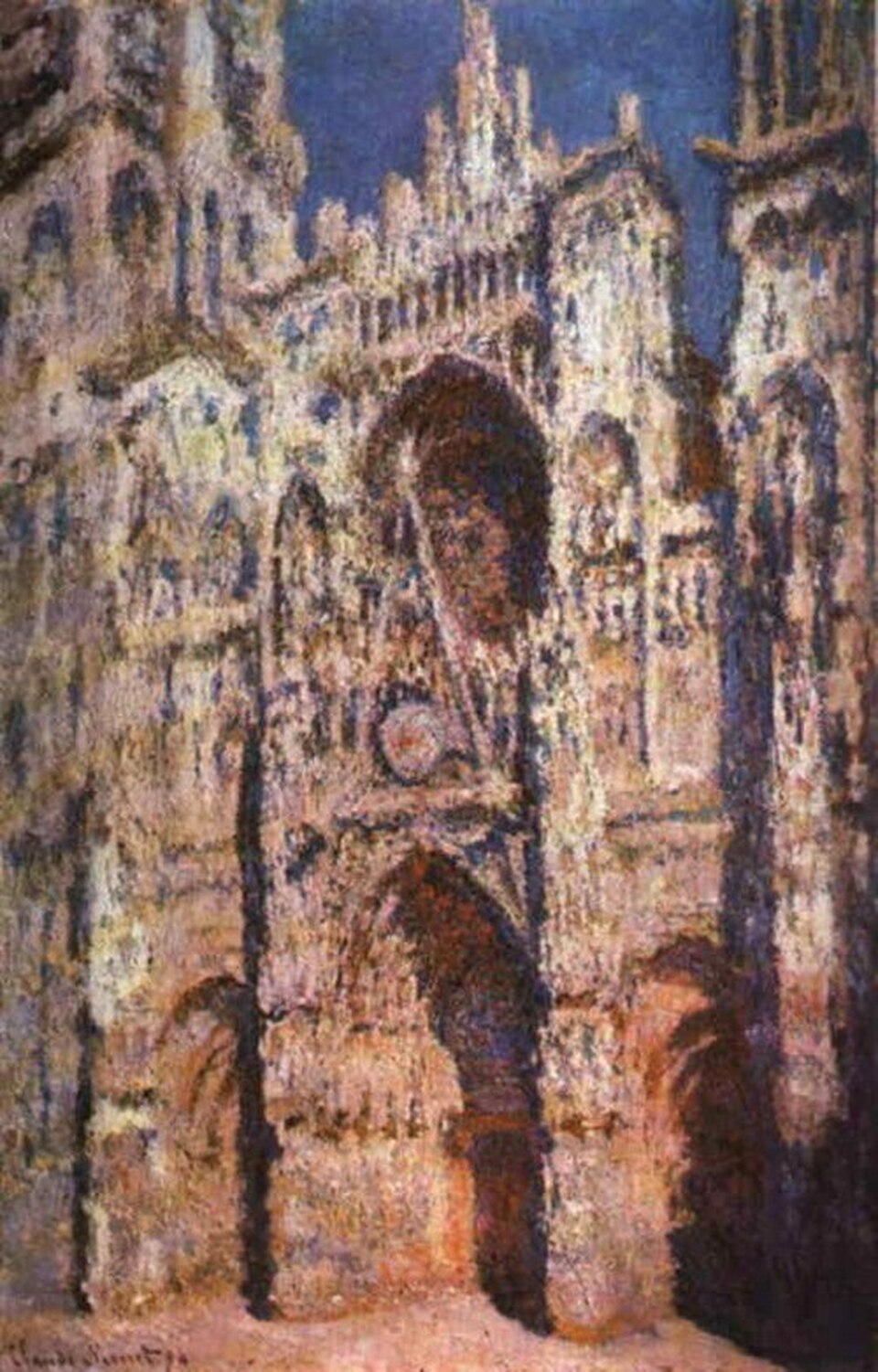 Claude Monet, Rouen-i Katedrális, 1984 (Musée d'Orsay, Paris)
