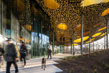 Magyar Zene Háza, Budapest – Építészet: Sou Fujimoto Architects, Noll Tamás, Madzin Attila, Varga Bence, Antal Márk (M-Teampannon Építész és Mérnöki Kft.) – Fotó: Palkó György – Forrás: Krüllung Kft.
