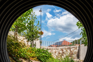 Egerszalók új főtere. Tervező: GINKGO Architects & OBJEKT. Fotó: Gulyás Attila
