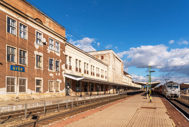 A győri Megyeháza tér és környéke ma. Fotó: Gulyás Attila
