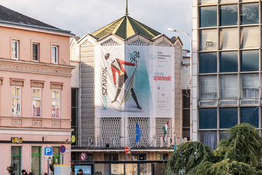 A győri Megyeháza tér és környéke ma. Fotó: Gulyás Attila
