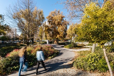 A Dráva park megújítása. Tájépítészet: Urban Concept. Fotó: Hirling Bálint
