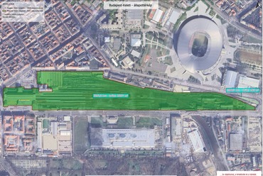 A Keleti kapcsán 99 évre magánhasznosításra kiadni tervezett telkek - részlet a hivatalos pályázati dokumentációból. Forrás: Vitézy Dávid Facebook oldala.
