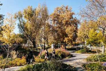 A Dráva park megújítása. Tájépítészet: Urban Concept. Fotó: Hirling Bálint
