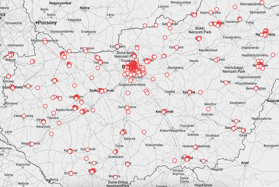 Már 800 épület érhető el az Építészfórum kortárs építészeti térképén