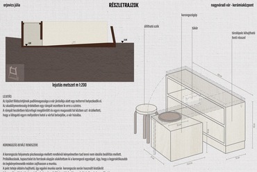 Részletek. Kerámiaközpont, Nagyvárad. Orjovics Júlia diplomaterve. 2024.
