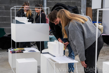 Brno modern építészete 3D-s maketteken. Forrás: Debreceni Egyetem
