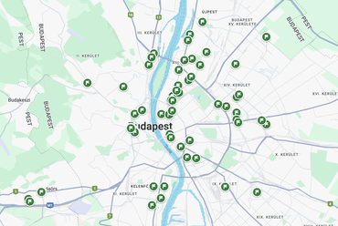 >25% – A viszonylag egyenletes eloszlás alapján a közösségi bérlakásrendszer donorépületei nem egy helyen összpontosulnak. Az irodaházak eredetileg is megfelelő infrastrukturával rendelkező területen épültek, így a megfelelő beágyazottság városi és szomszédsági viszonyban is biztosított. Budapest lakhatásra alkalmas irodaházainak lokációi. Saját gyűjtés.
