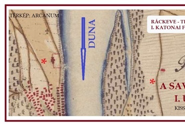 Az I. Katonai Felmérési térképen Ráckeve Savoyai kastély nagyított részlete 1782-1785

- K.J.
