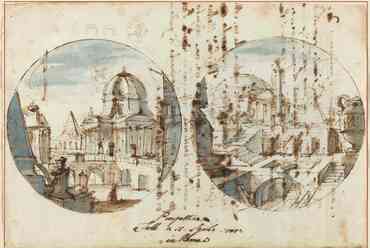 Filippo Juvarra rajza 1704-ből és Ráckeve Savoyai kastély
