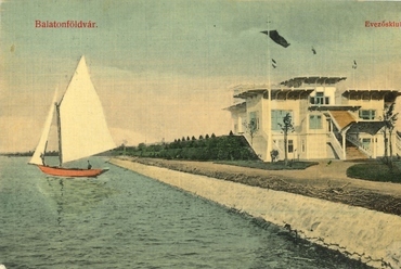 Balatonföldvári evezősklub. Gerenday Gyula, 1910-es évek. Forrás: MÉM MDK
