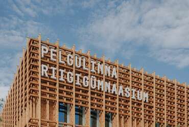 Pelgulinna Gymnasium, Tallinn. Építészet: Arhitekt Must. Fotó: Tonu Tunnel

