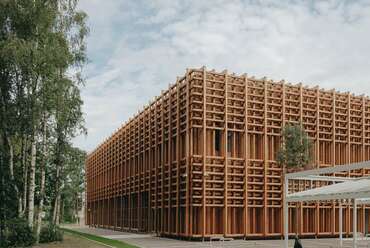 Pelgulinna Gymnasium, Tallinn. Építészet: Arhitekt Must. Fotó: Tonu Tunnel
