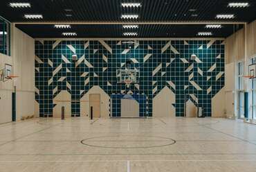 Pelgulinna Gymnasium, Tallinn. Építészet: Arhitekt Must. Fotó: Tonu Tunnel
