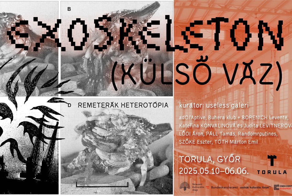 Kerekasztal-beszélgetés + filmvetítés az EXOSKELETON (Külső váz) Remeterák-heterotópia című kiállítás kapcsán
