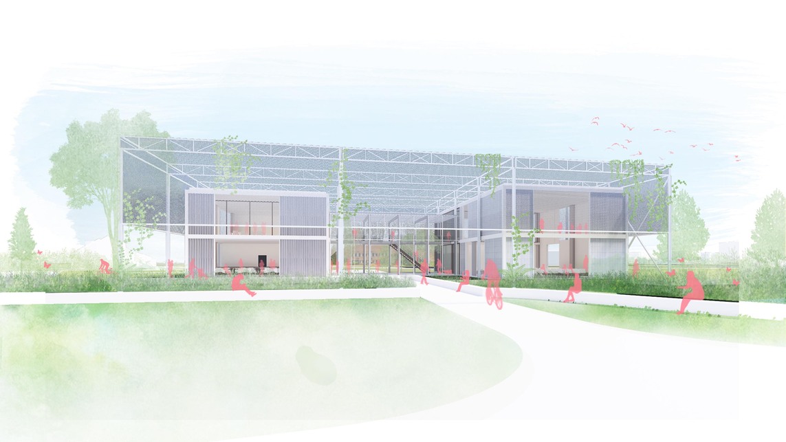 Körforgásos pavilon | DOOR architecten | Utrecht| Hollandia | 2024
