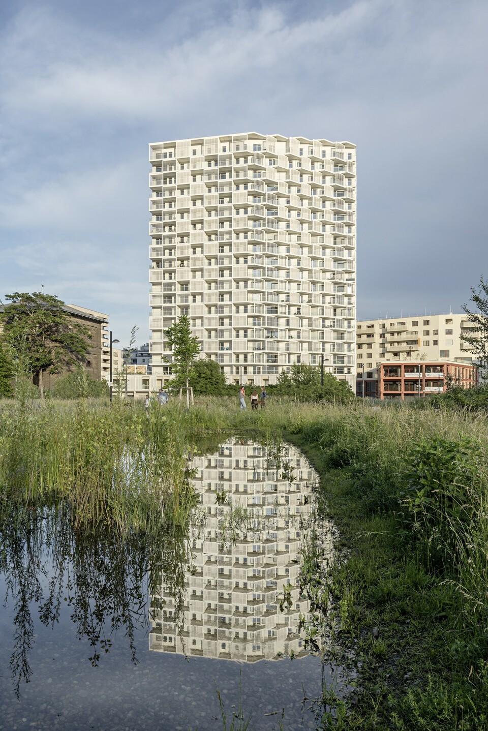 A Leywand lakóház a Freie Mitte felől.

© Hertha Hurnaus
