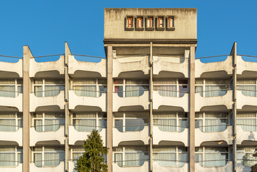 A szombathelyi Claudius Hotel és környéke ma. Fotó: Gulyás Attila
