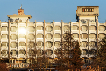 A szombathelyi Claudius Hotel és környéke ma. Fotó: Gulyás Attila
