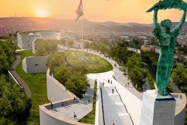 A Citadella felújításának látványterve. Forrás: Nemzeti Hauszmann Program/Facebook
