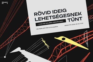 Rövid ideig lehetségesnek tűnt – A NA-NE Galéria archívuma
