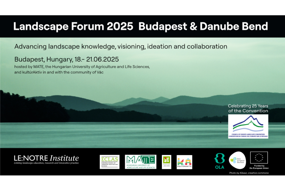 Landscape Forum 2025 – Demokratikus tájalakítás és természetélmény fiataloknak
